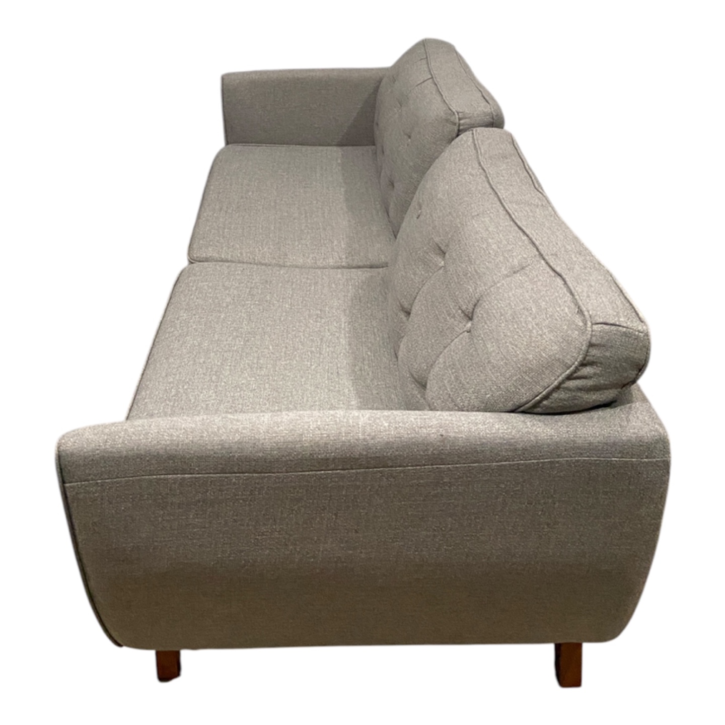 Grey Modern 2-Seater Sofa - photo 2
