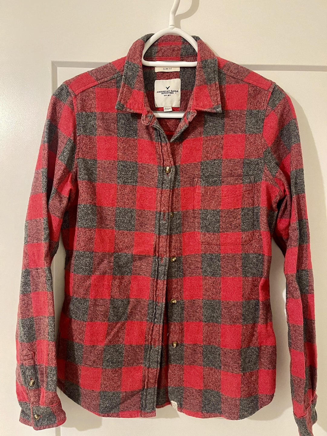 AE plaid flannel