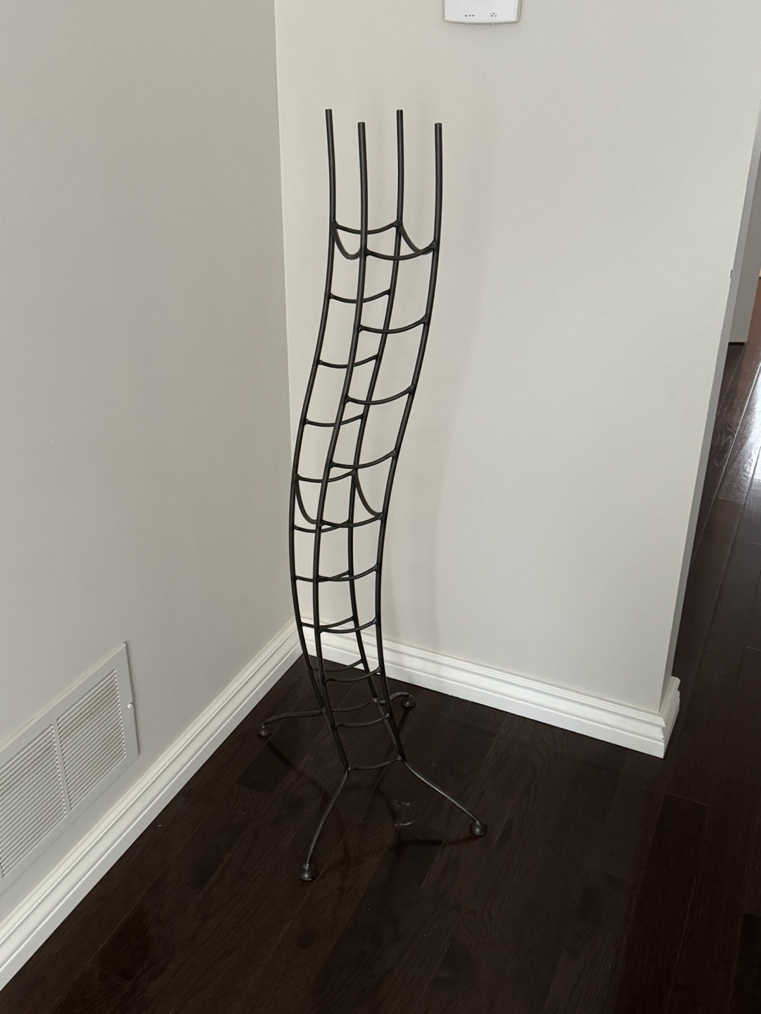 metal wine stand