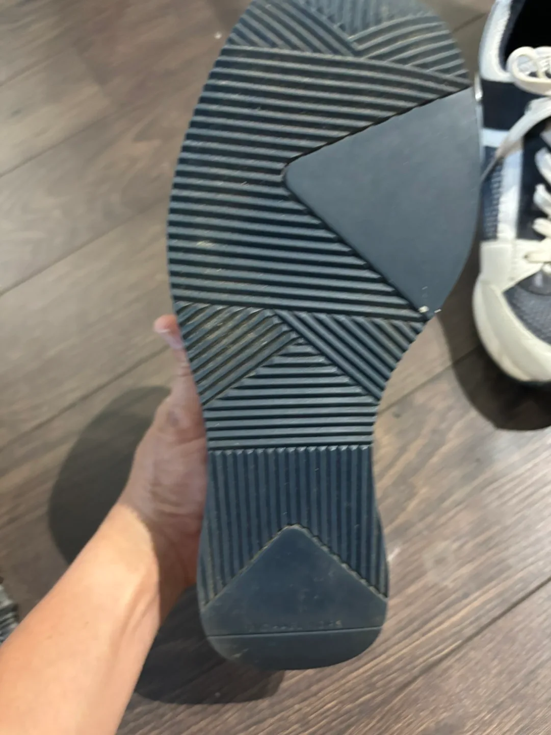 Michael Kors White and Blue Sneakers image indicator(5)