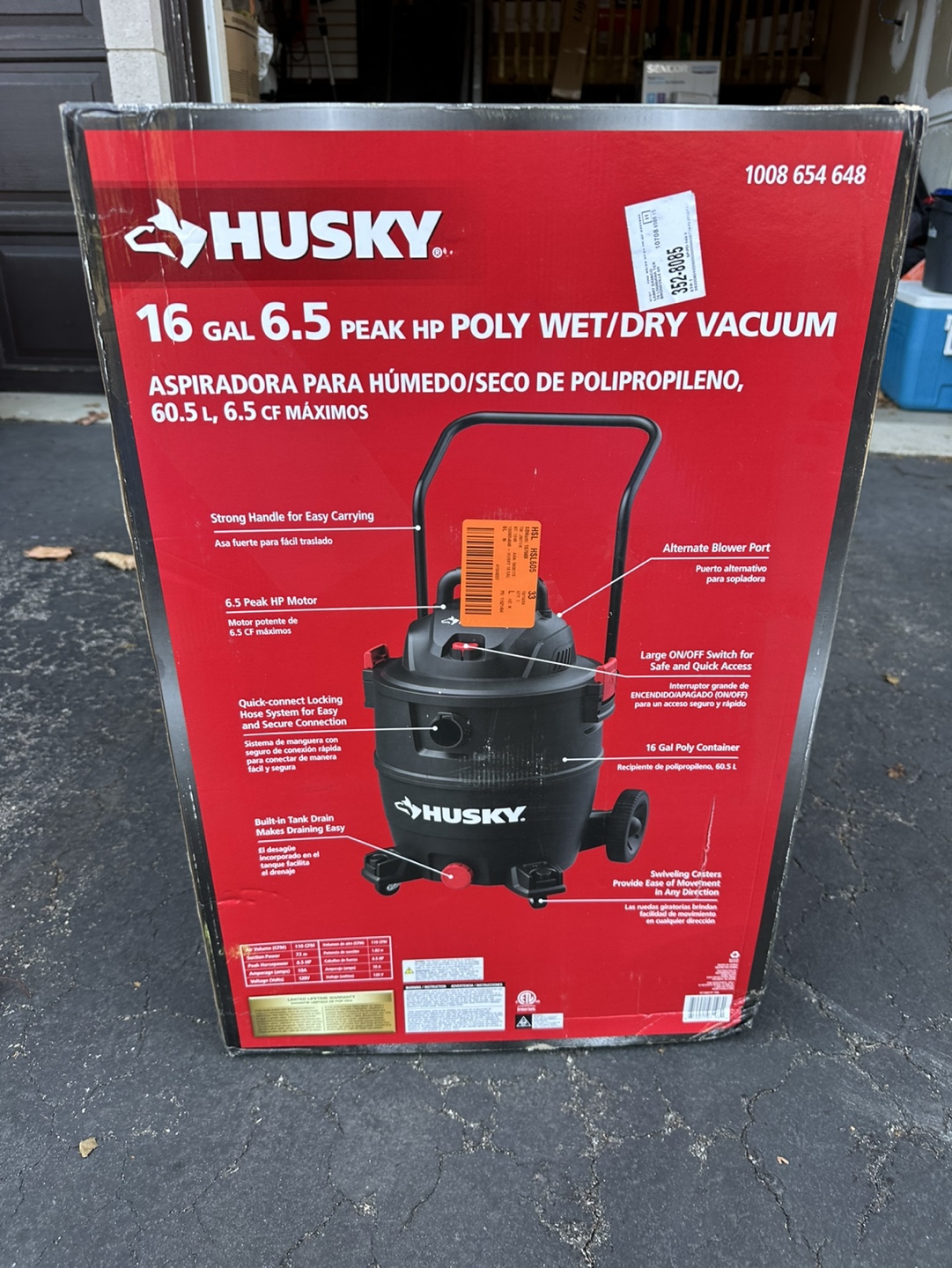 Husky 16 Gallon Wet/Dry Vacuum - photo 5