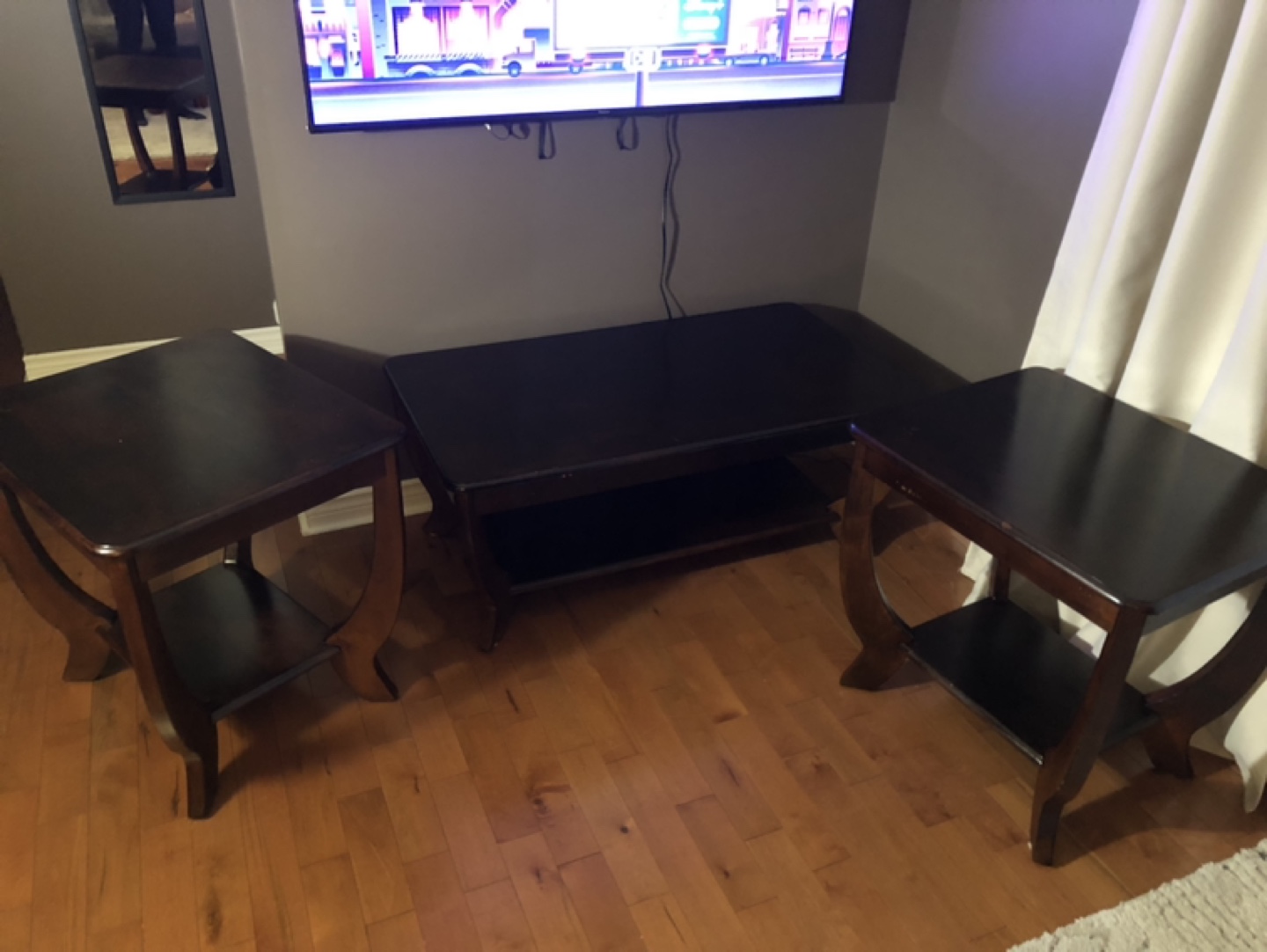 Coffee Table and End Tables Set