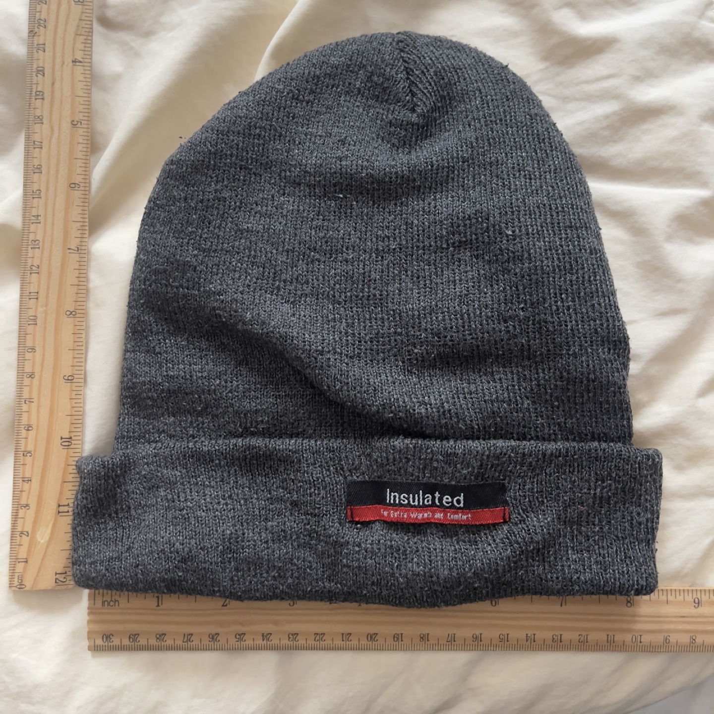 Gray Insulated Beanie #freecycle