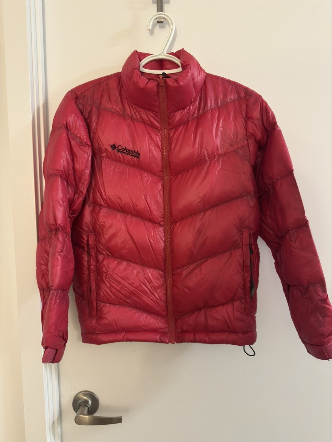 Columbia Hot Pink Light Puffer Jacket