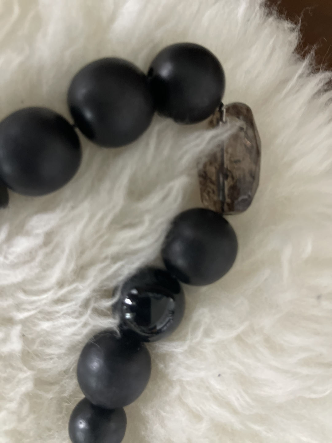 Black Onyx Cross Necklace - photo 4