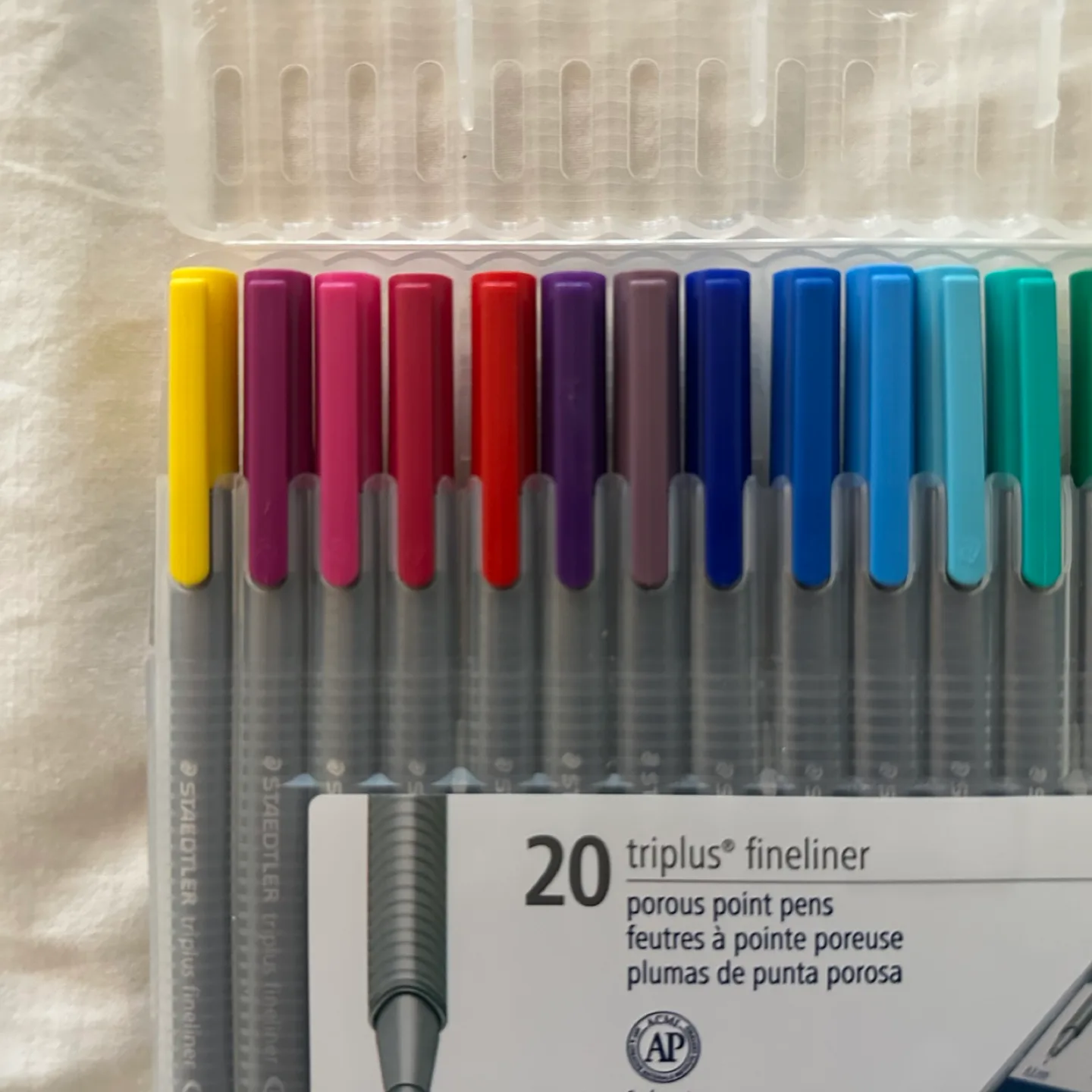 Staedtler Triplus Fineliner Pens - 20 Pack ✍️ image indicator(3)