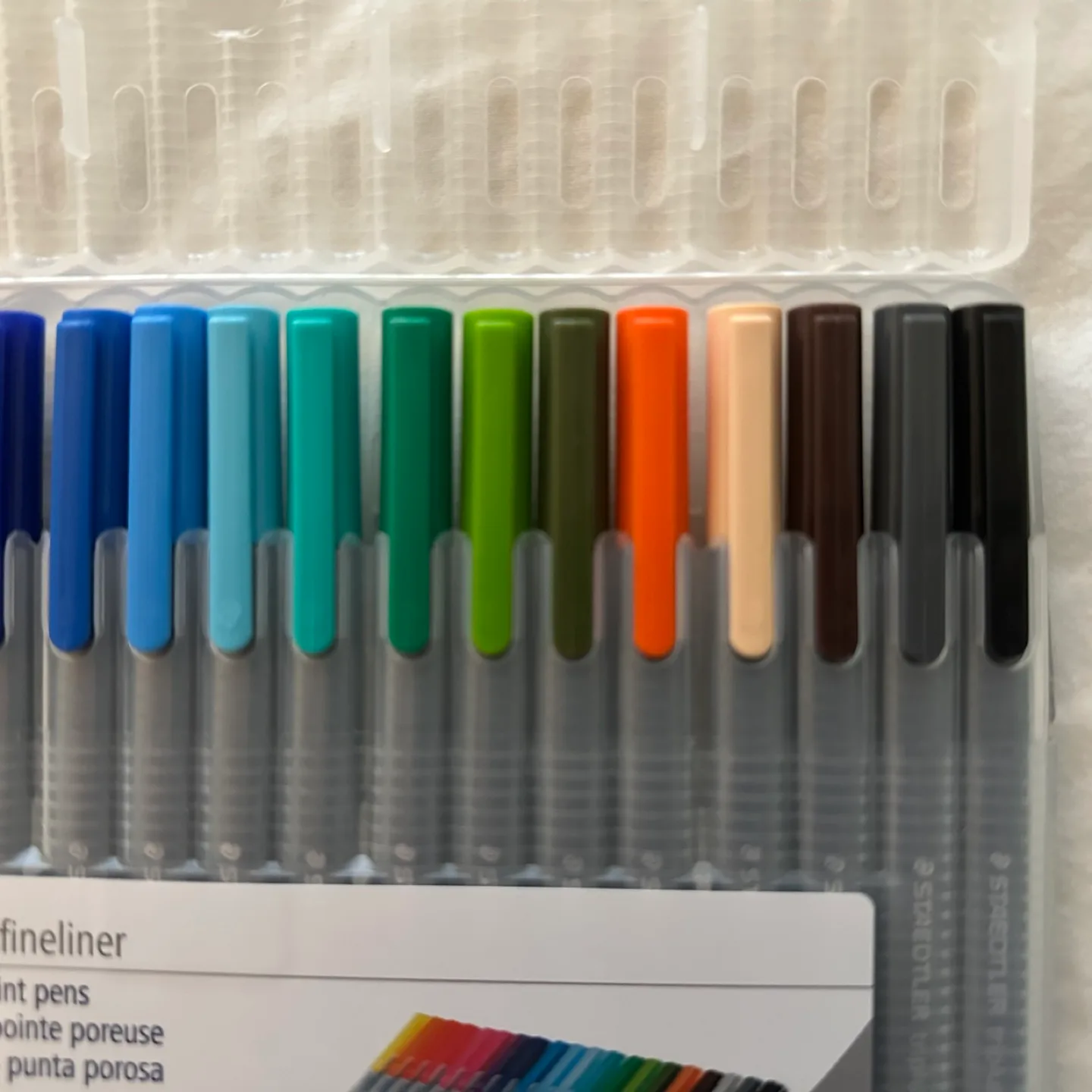 Staedtler Triplus Fineliner Pens - 20 Pack ✍️ image indicator(4)