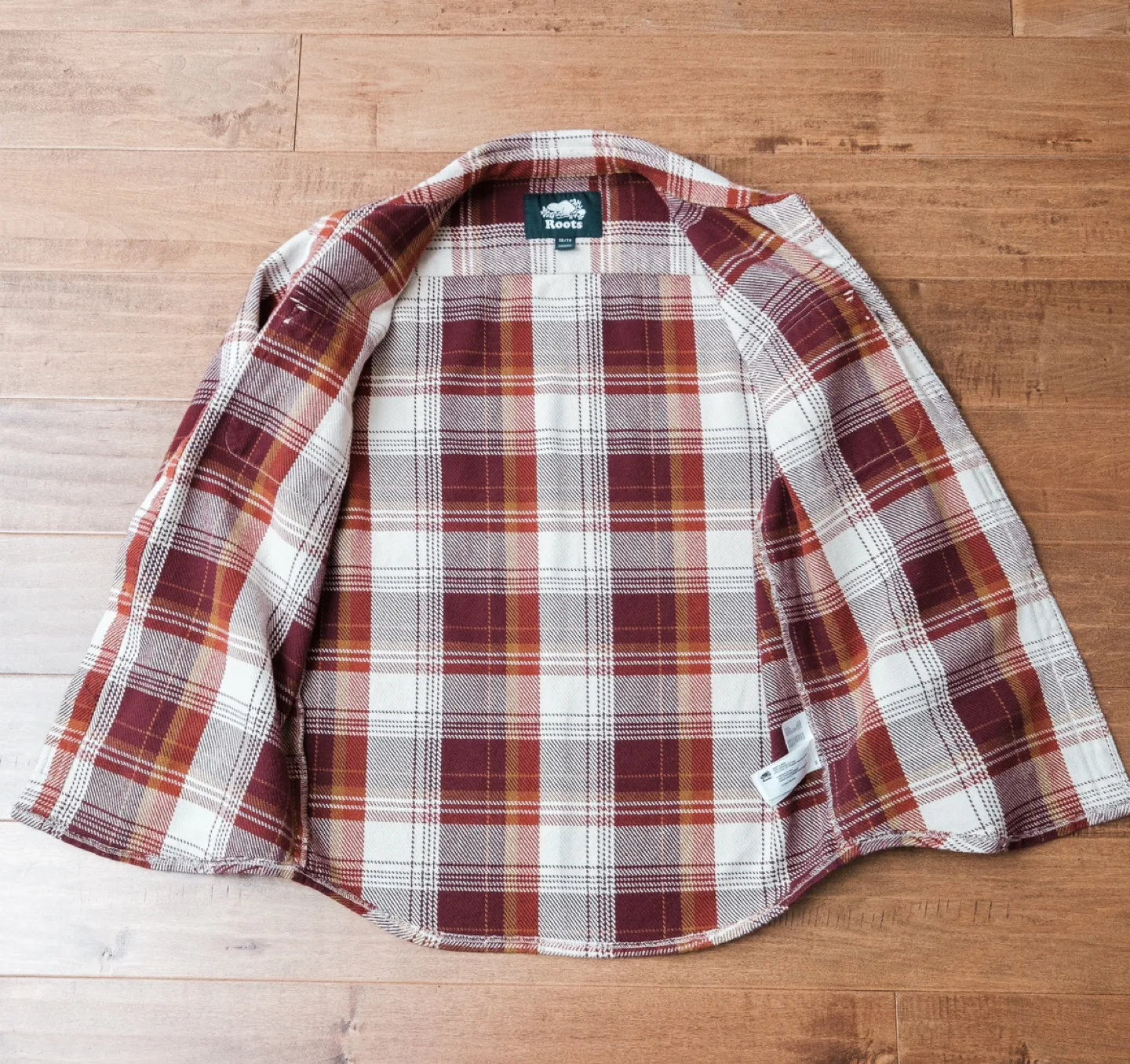 Roots Plaid Flannel Shirt image indicator(5)