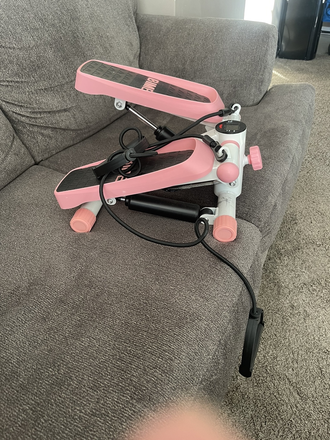 Pink Step-Up Exercise Machine