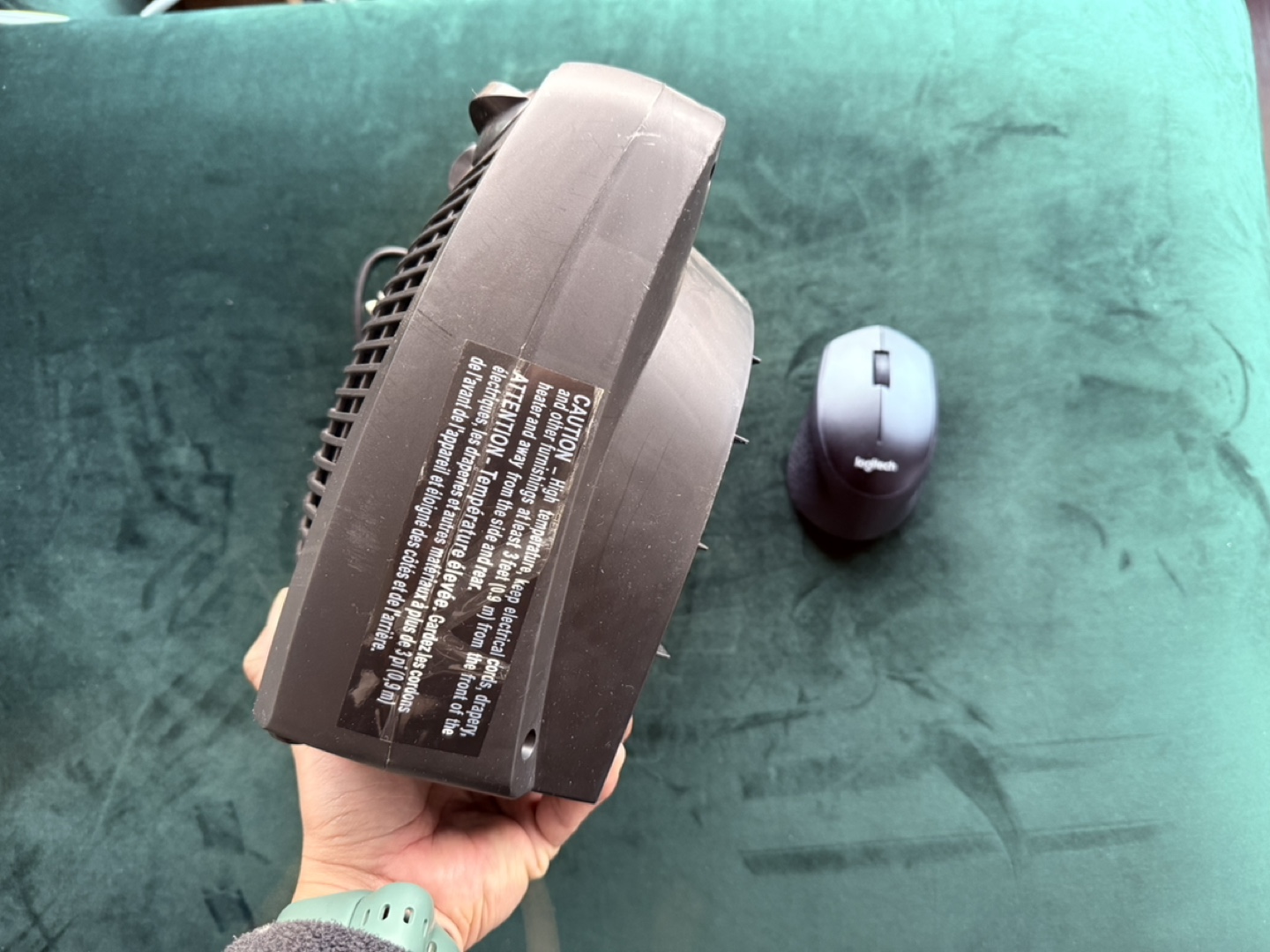 Small Classic Electric Space Heater - photo 2