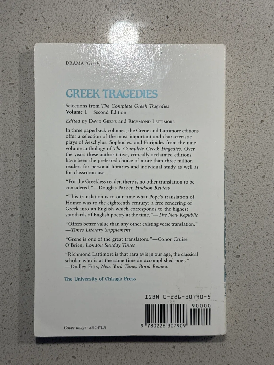 Greek Tragedies Volume 1 Second Edition image indicator(2)