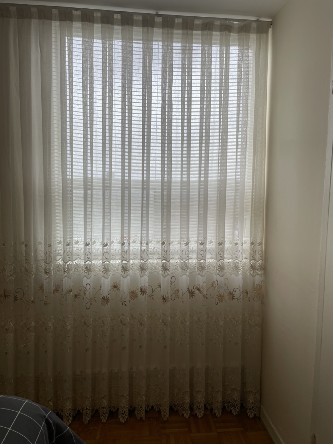 Sheer Embroidered Curtains - photo 3