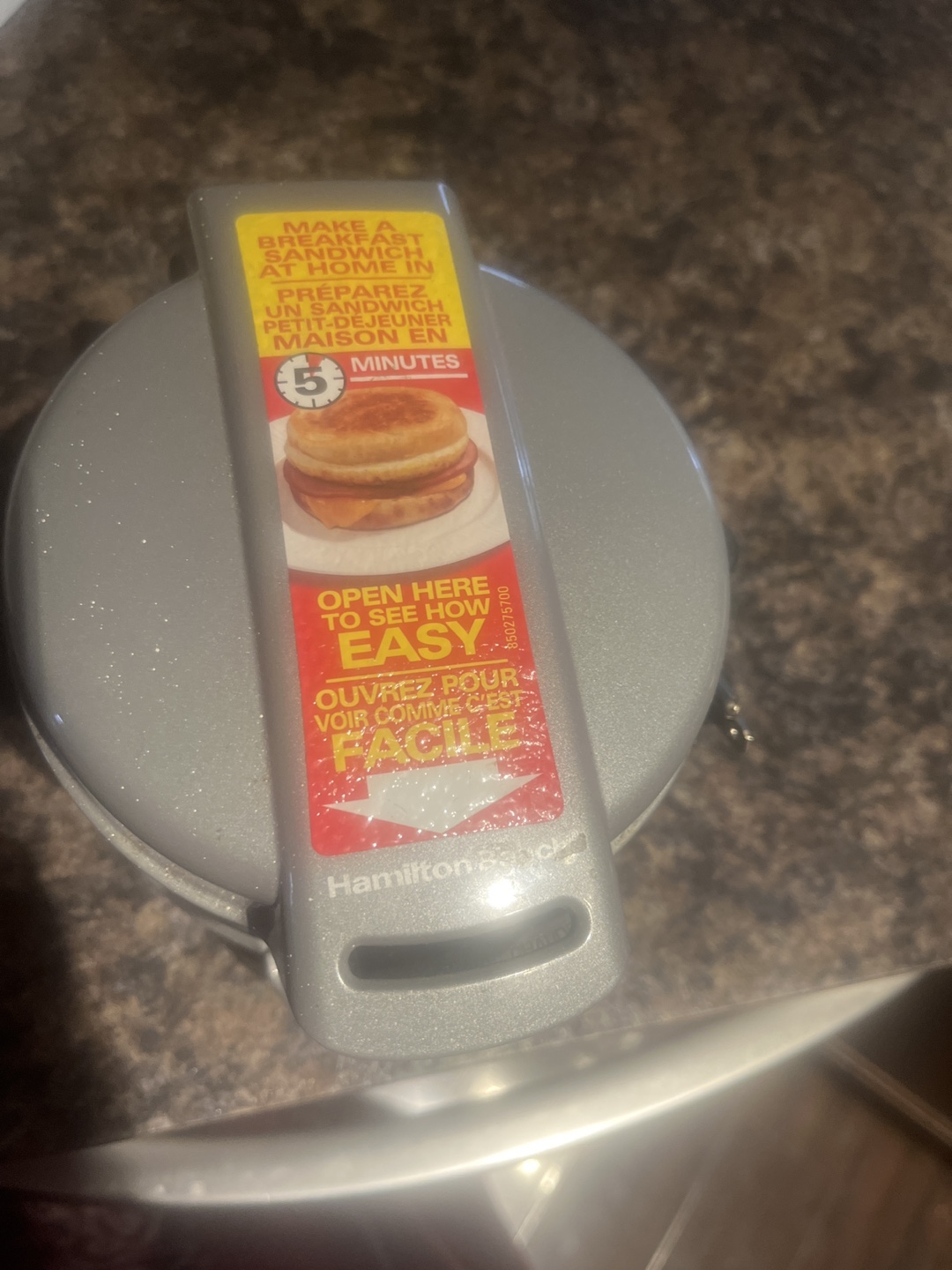 Hamilton Beach Personal Sandwich Maker
