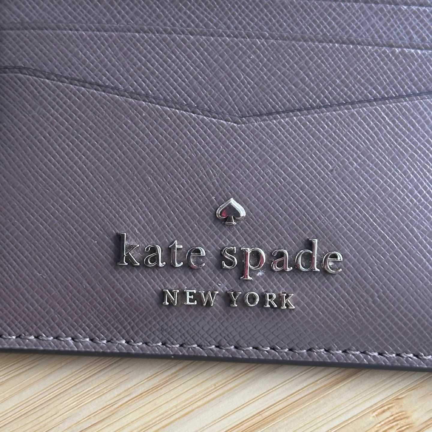 Kate Spade Card Holder *MAUVE/PURPLE* image indicator(4)