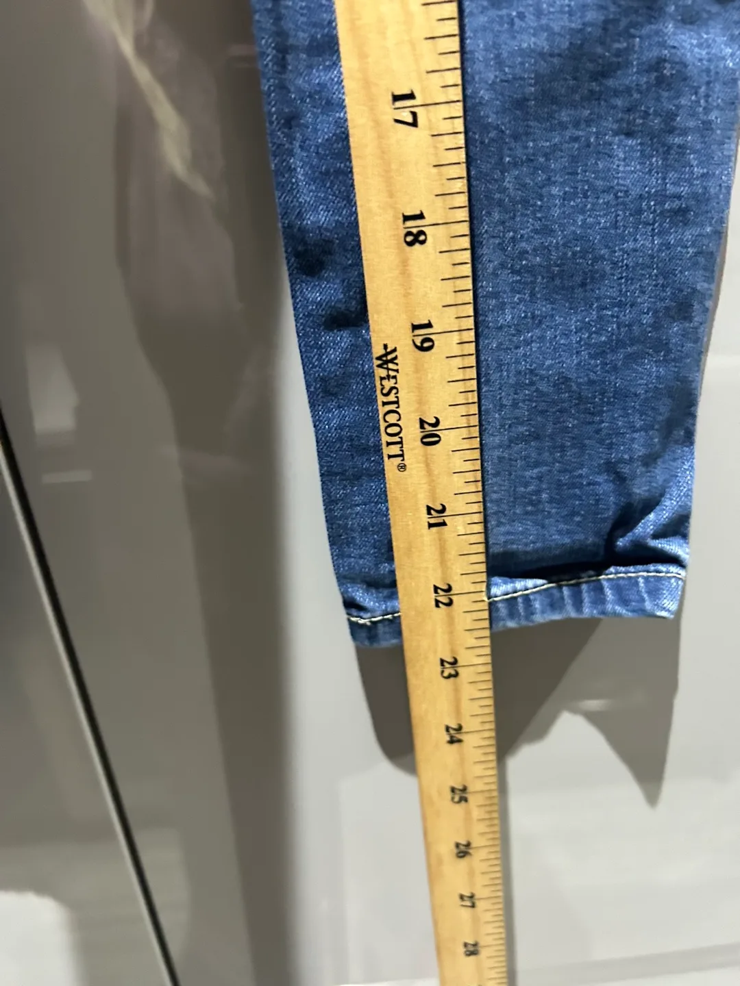 Girls' Blue Skinny Jeans Size 6 image indicator(5)