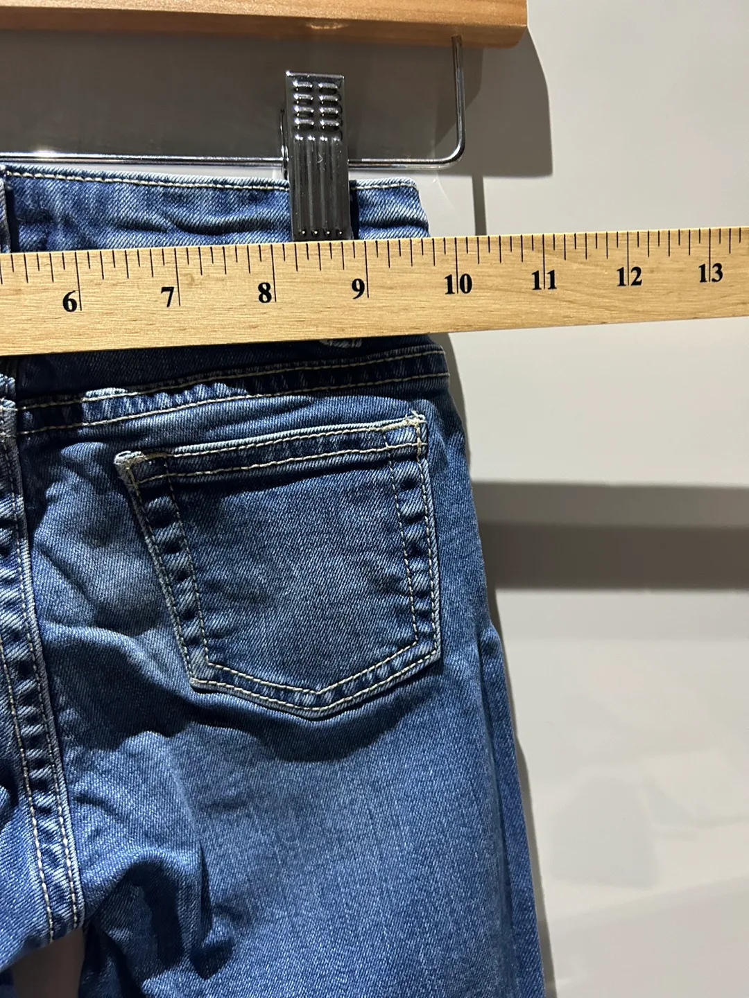 Girls' Blue Skinny Jeans Size 6 image indicator(4)