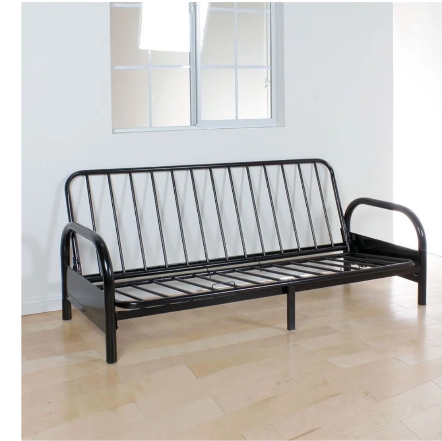 Black Metal Futon Frame