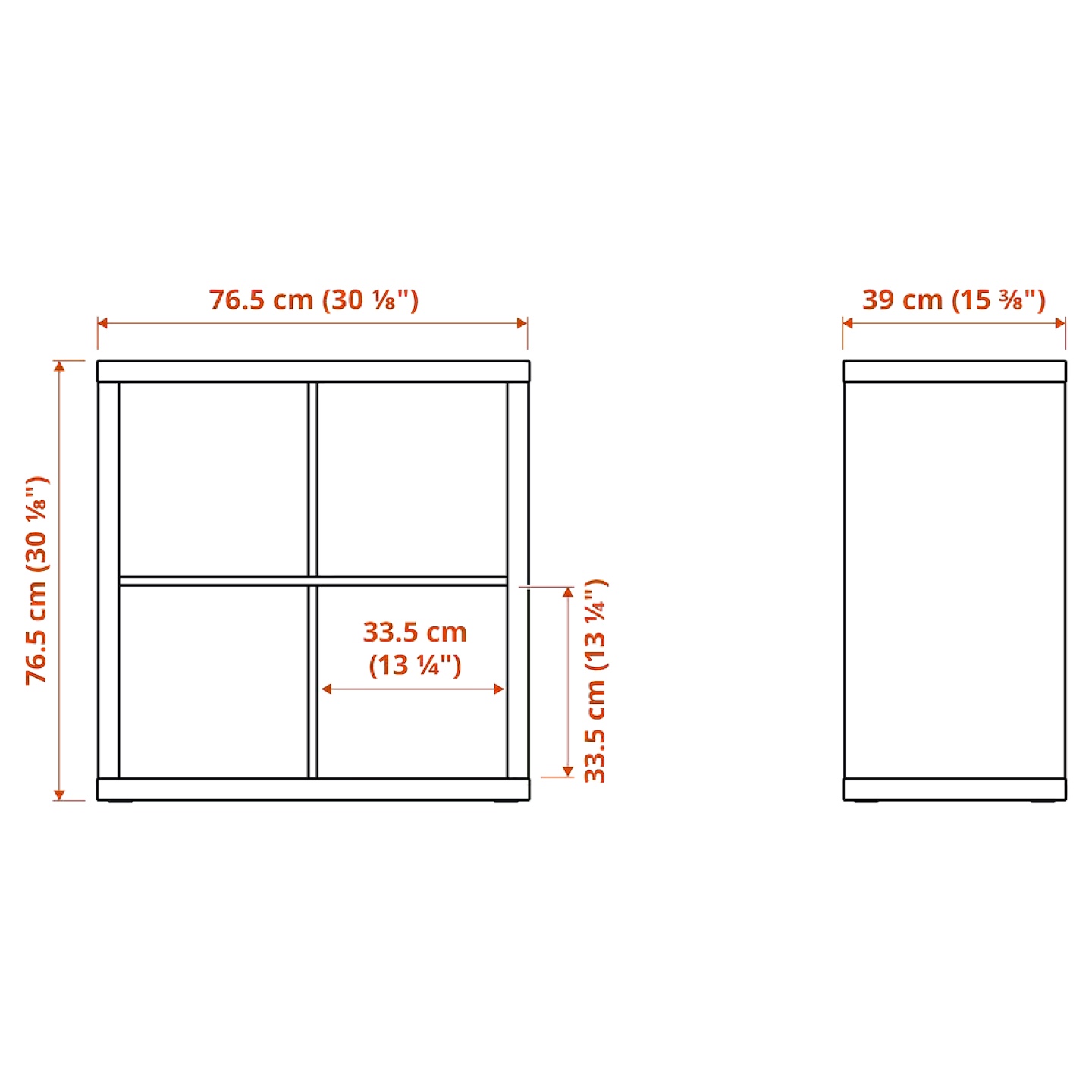 IKEA Kallax Shelf Unit with Doors - photo 4