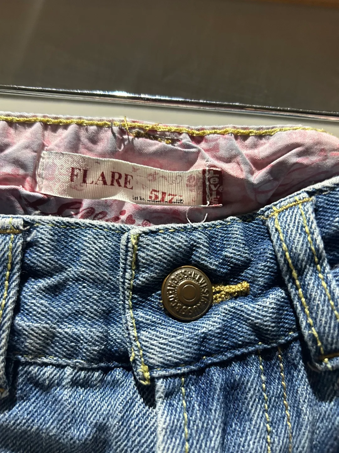 Levi's Kids Flare Jeans Size 3T image indicator(2)
