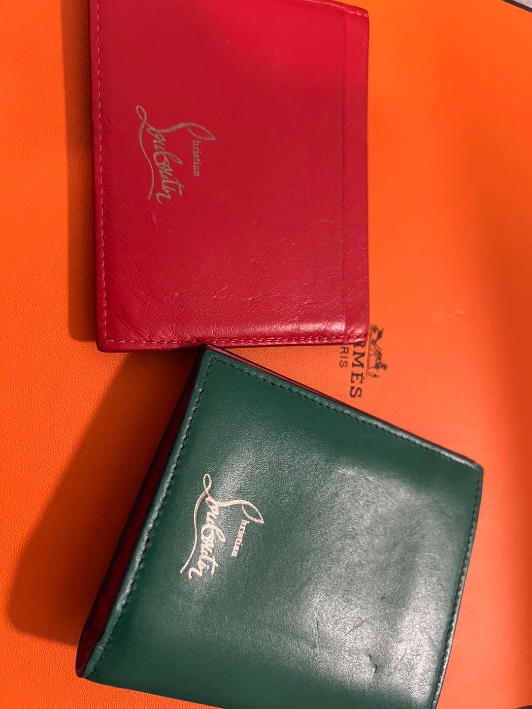 Christian Louboutin Studded Wallet and card holder image indicator(2)