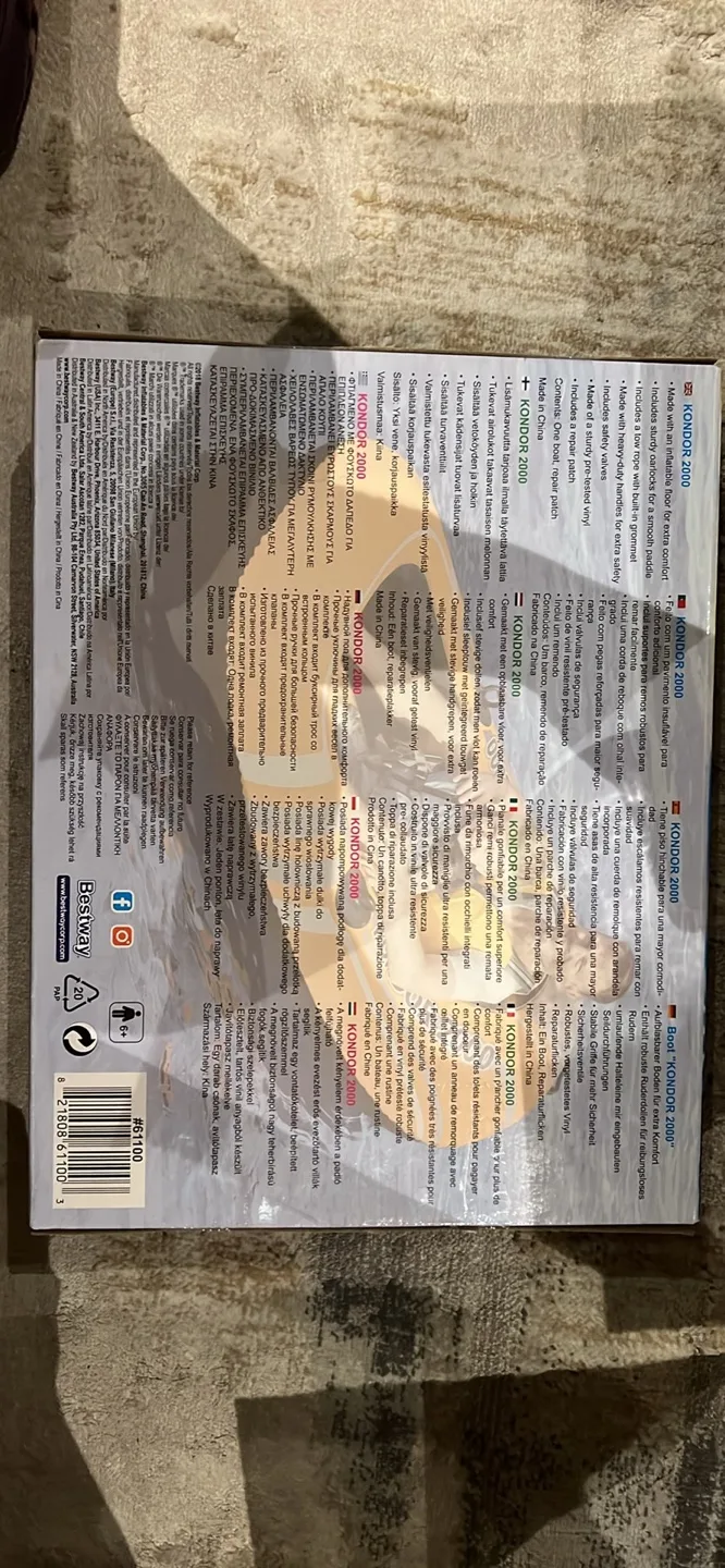 H20GO! H2OGO! Kondor 2000 Inflatable Boat image indicator(2)