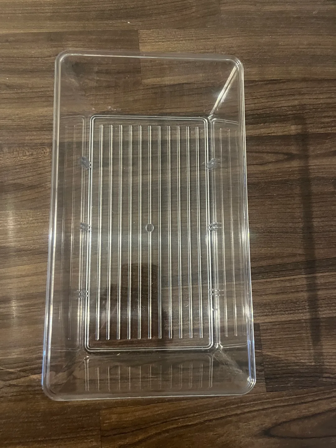 4 Clear Plastic Organizer with Dividers image indicator(3)