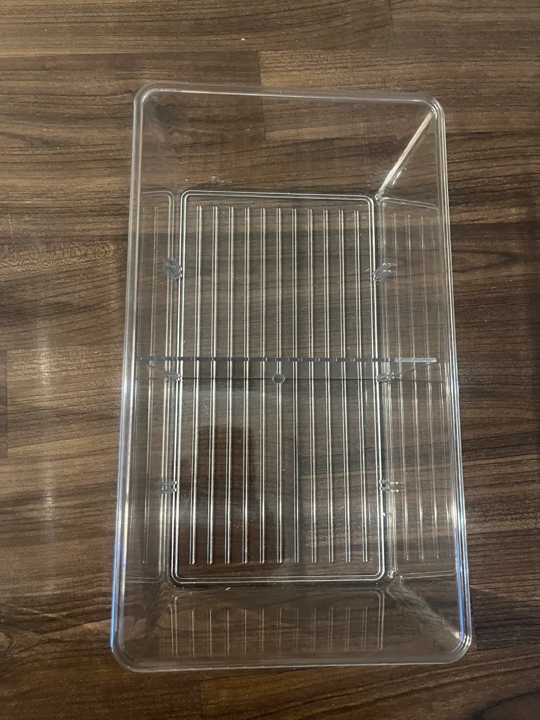 4 Clear Plastic Organizer with Dividers image indicator(2)