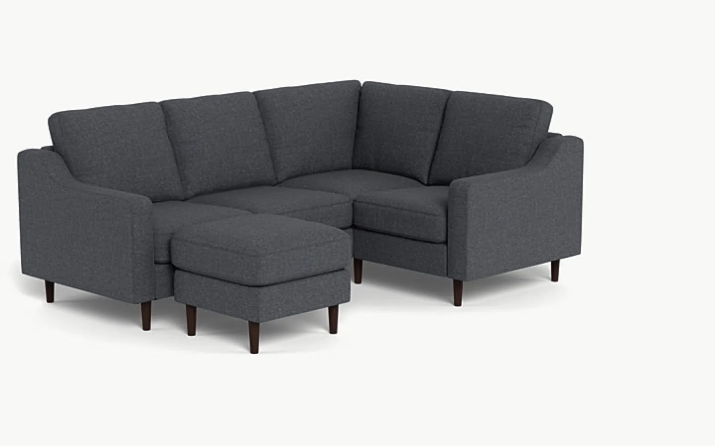 Cozey 4 Seat Sectional with Ottoman image indicator(6)