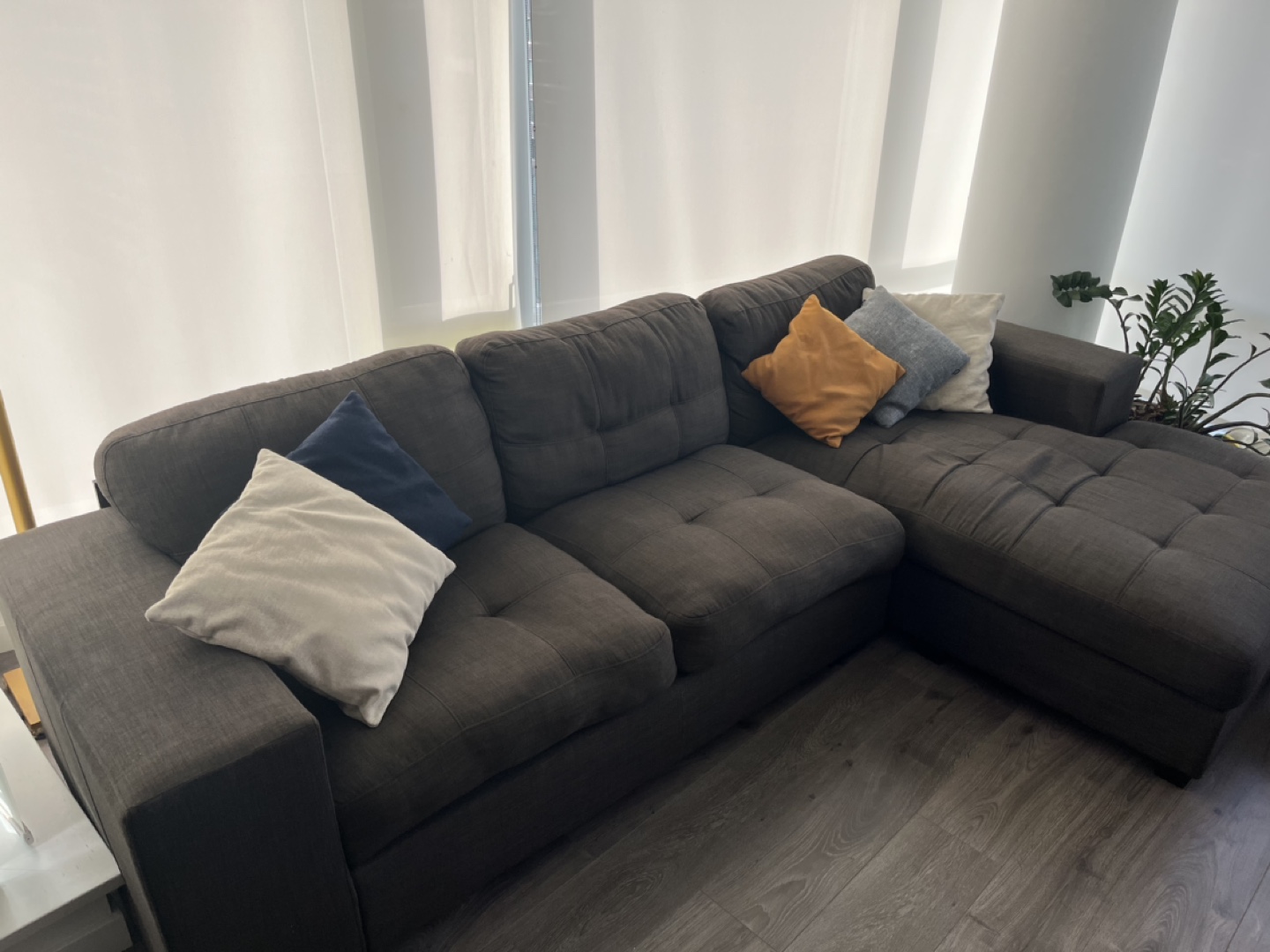 Grey Sectional Sofa