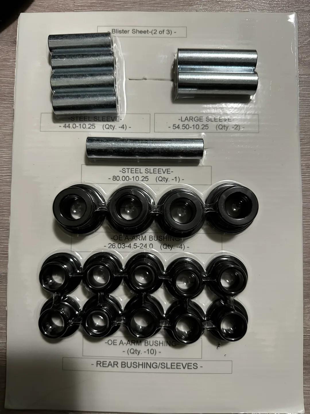 Can-Am Defender A-Arm Bushing Kit image indicator(2)