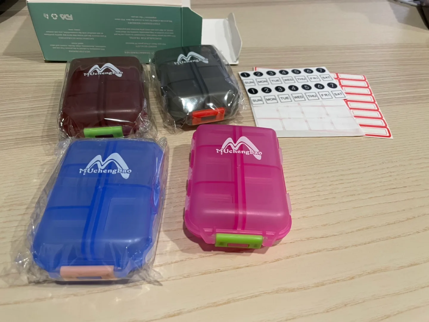 Pill Organizer - 7 Day 4 pc thumbnail