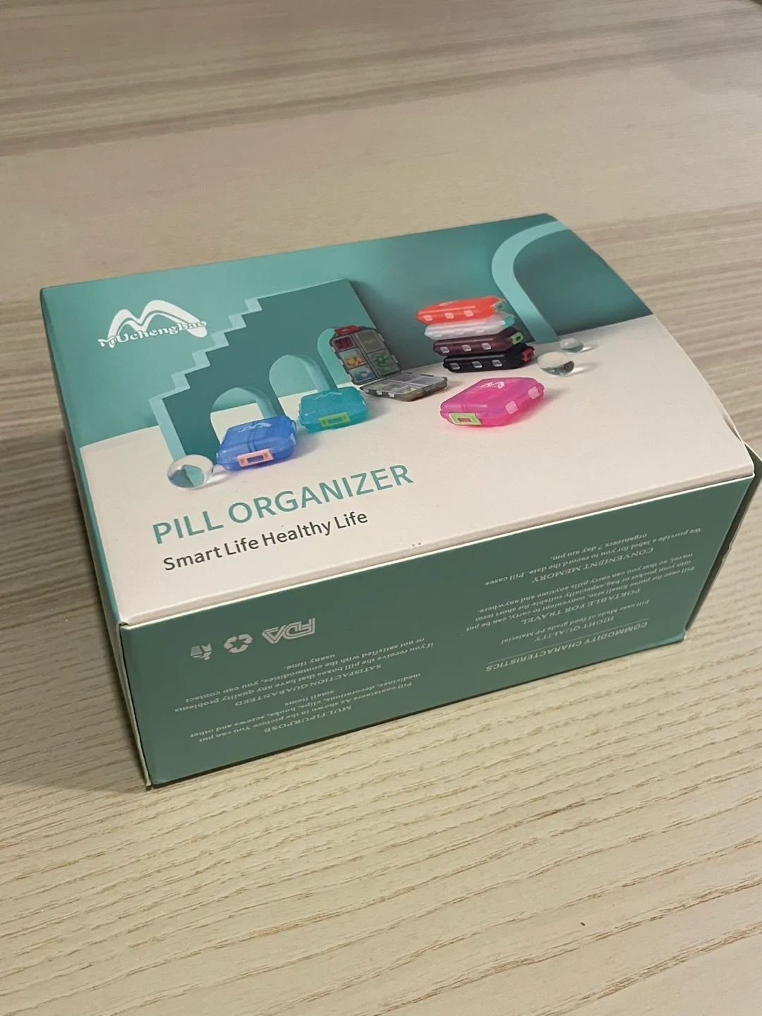 Pill Organizer - 7 Day 4 pc image indicator(2)