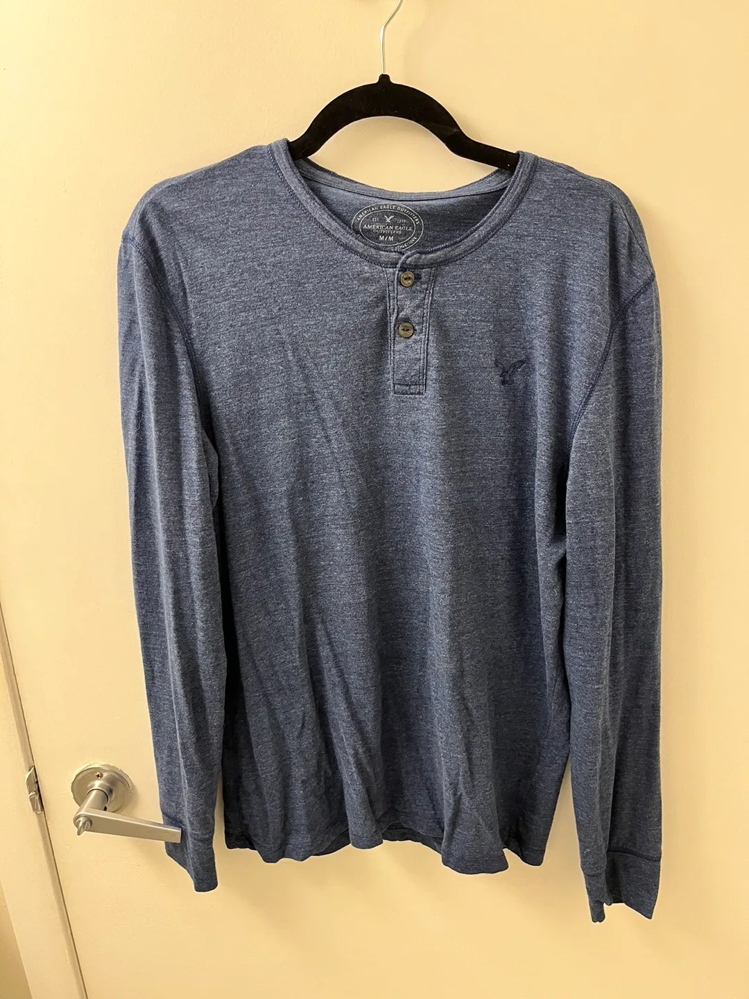 American Eagle Outfitters Long Sleeve Henley thumbnail