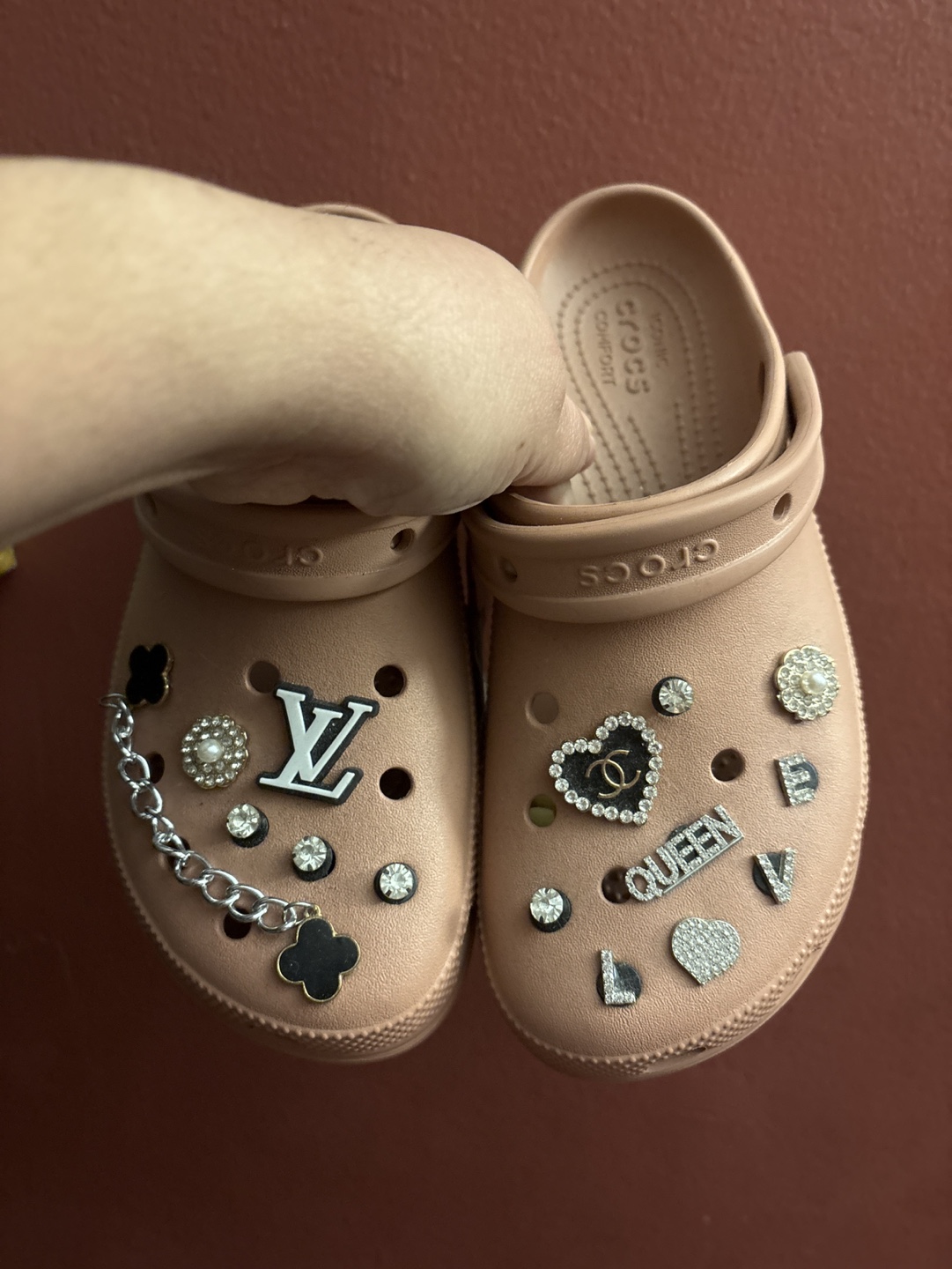 Women's Crocs Platform Clogs with Designer Charms - photo 2