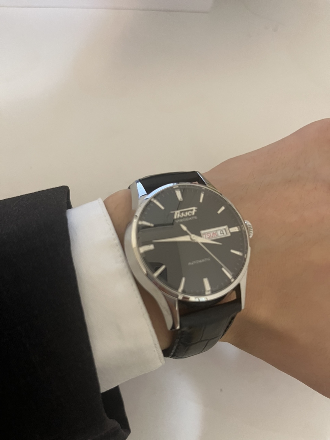 Tissot Heritage Visodate Automatic Watch - Black Dial - photo 3