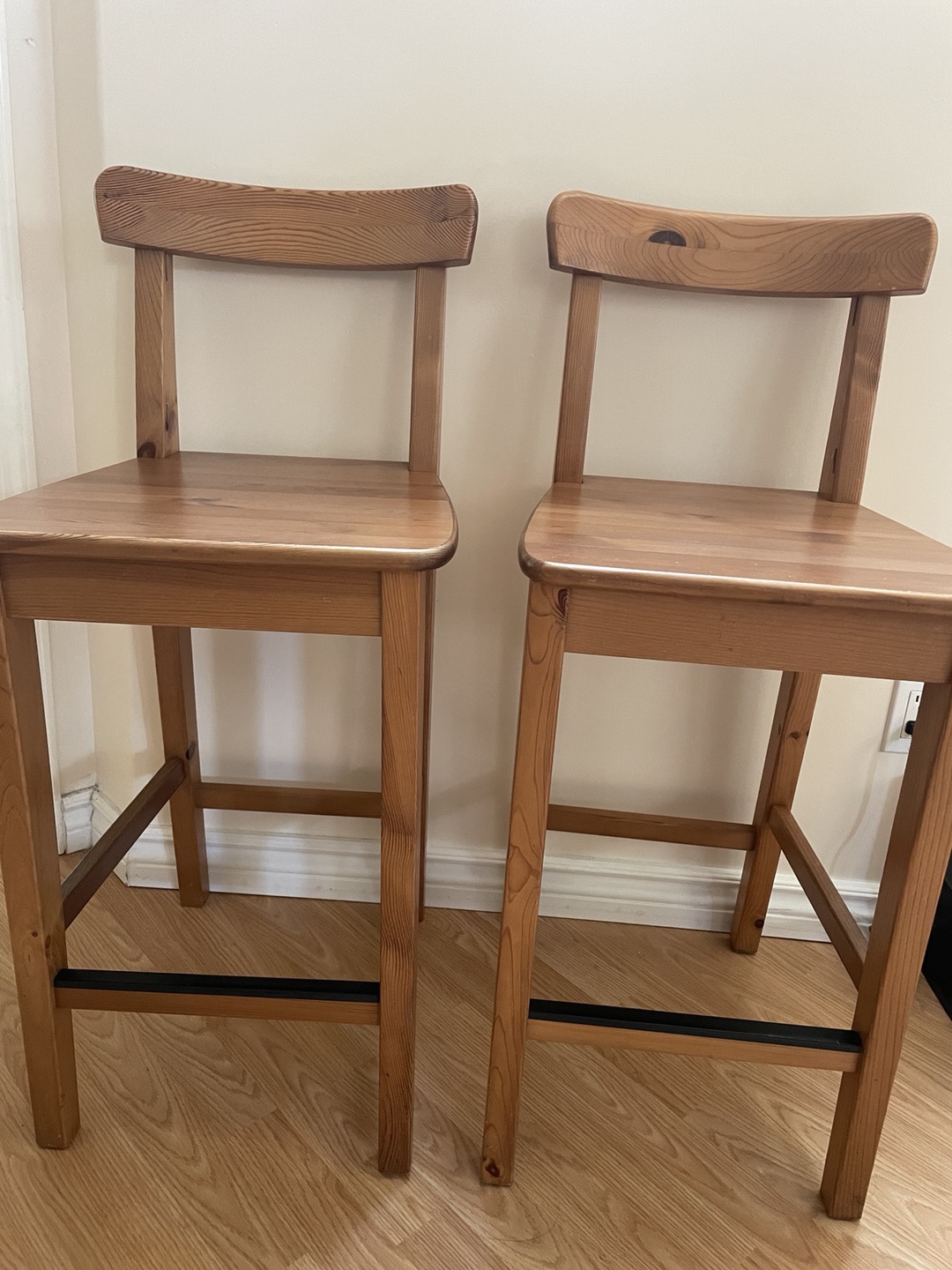 IKEA chairs both for 50$