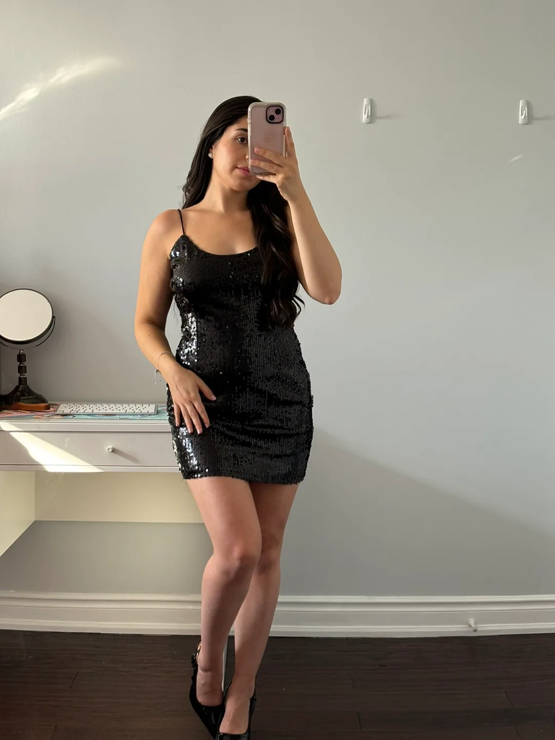 Revolve Superdown | Mini sequin dress - S thumbnail