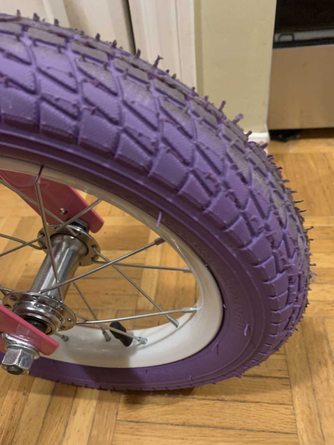 Barbie 12 inch Bike with Training Wheels and Helmet - photo 5