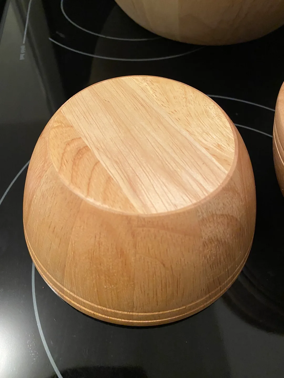 NEW Wood Salad Bowl Set with Serving Bowls & Utensils image indicator(6)