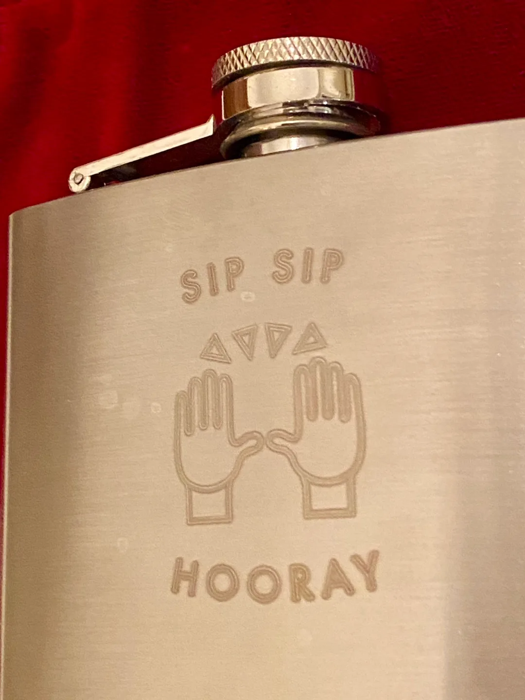 Stainless Steel Flask 4oz. (Unused) image indicator(2)
