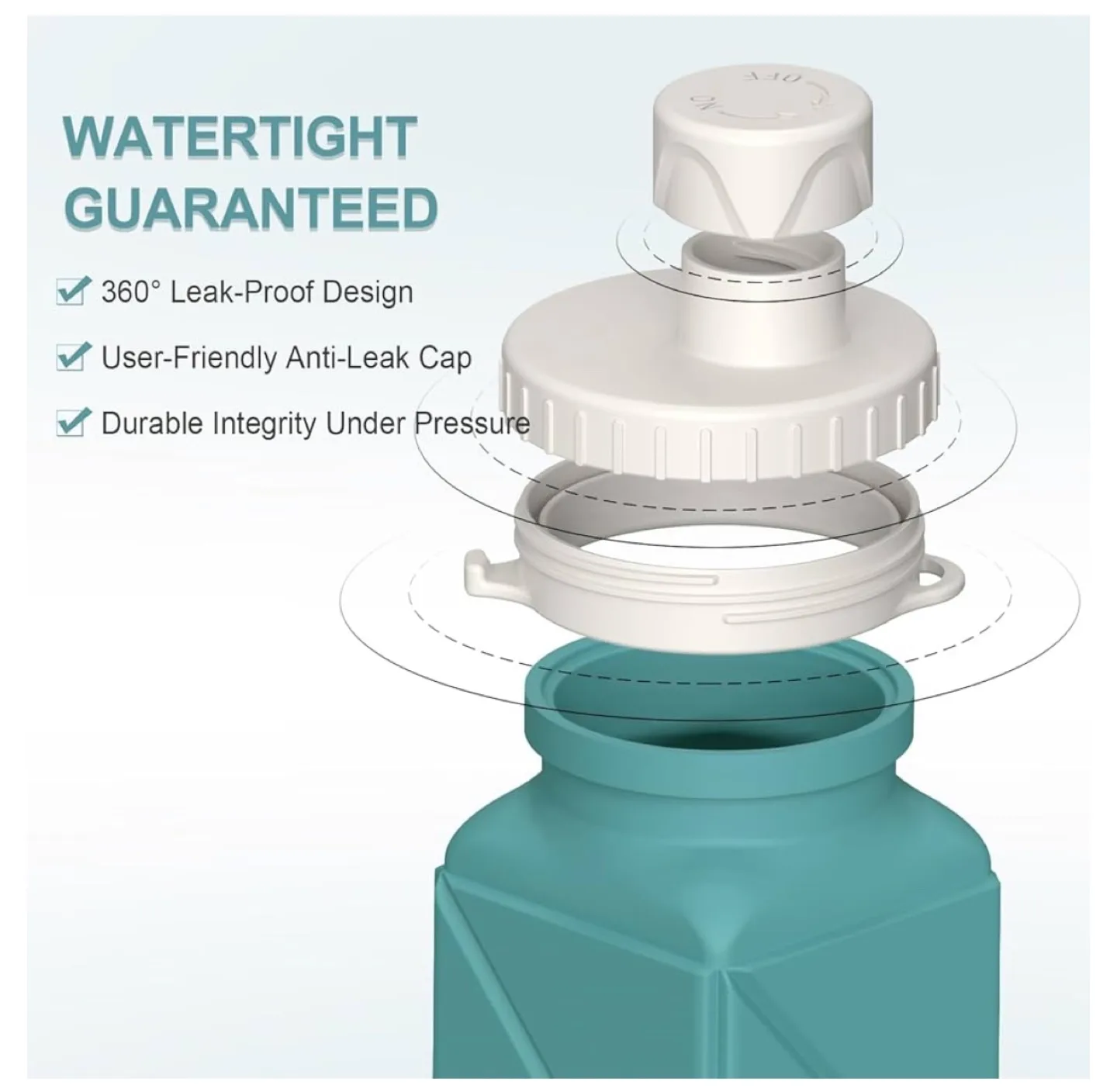 Collapsible Water Bottle image indicator(3)