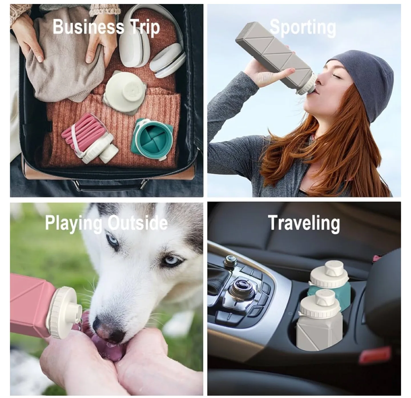 Collapsible Water Bottle image indicator(5)