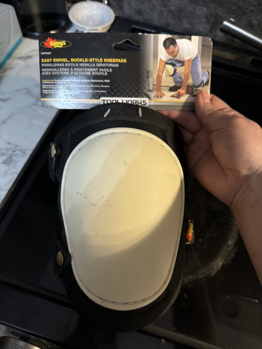 Kuny's Easy Swivel Buckle-Style Kneepads