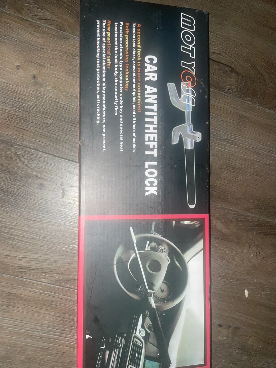 Car Anti-theft Steering Wheel Lock image indicator(2)