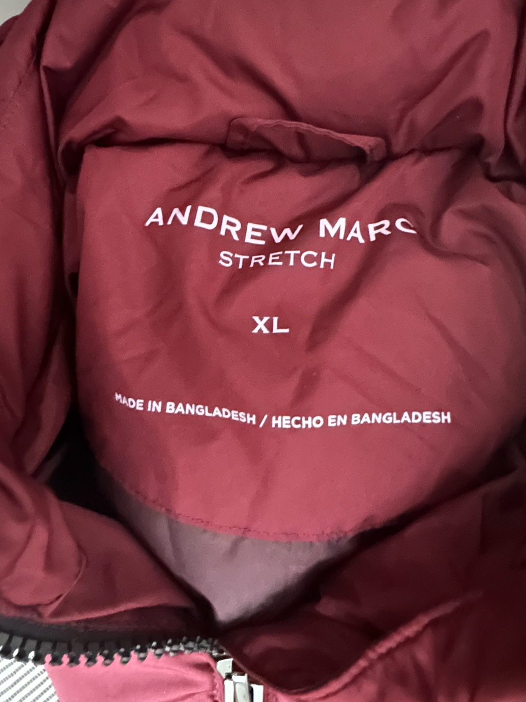 Andrew Marc Stretch Puffer Jacket