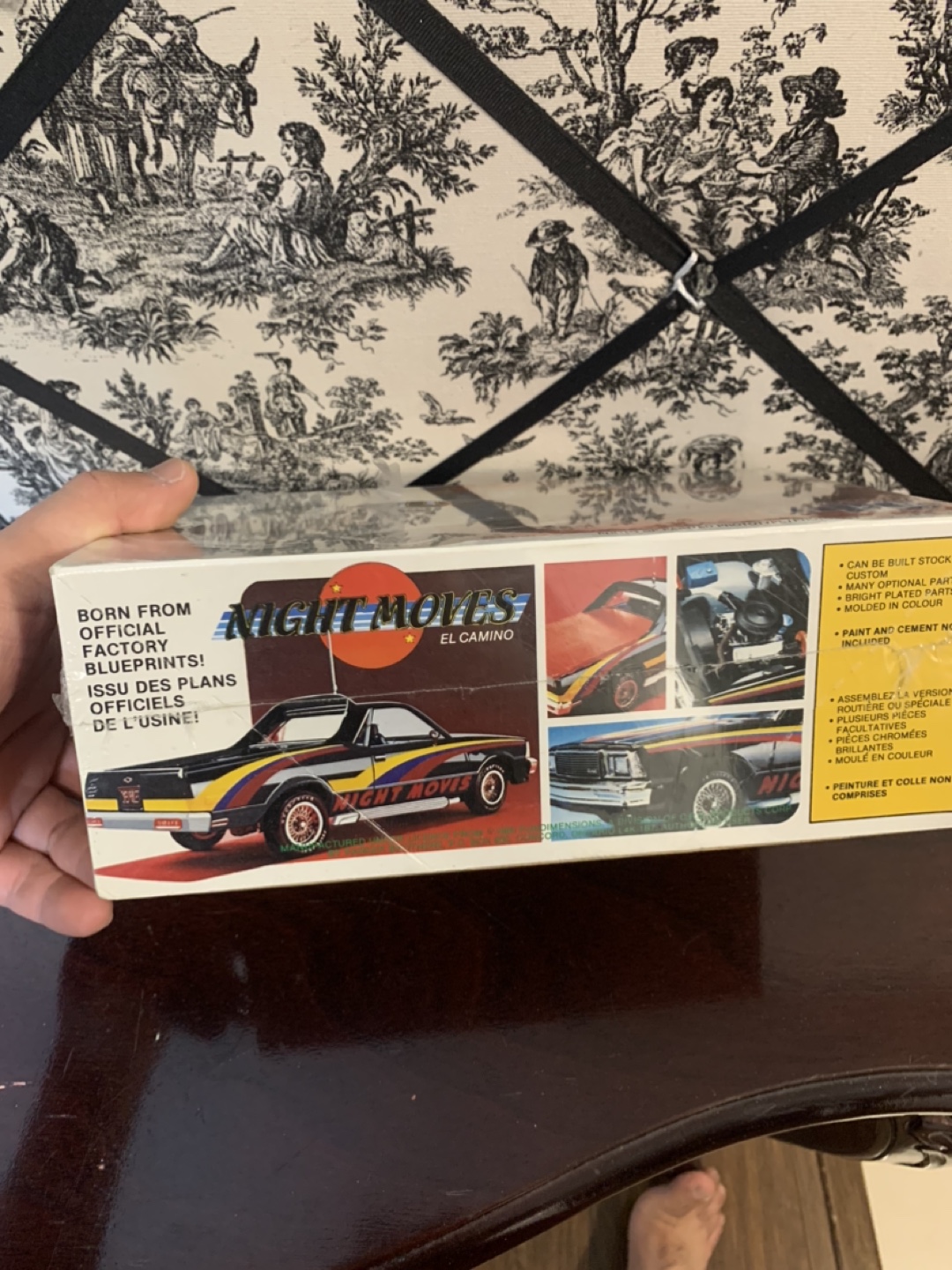 MPC Night Moves El Camino Model Kit - photo 4