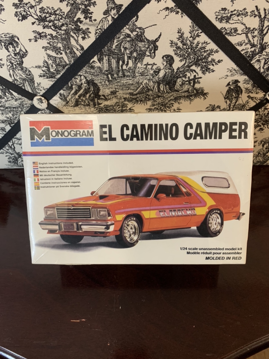 Monogram 1/24 Scale El Camino Camper Plastic Model Kit