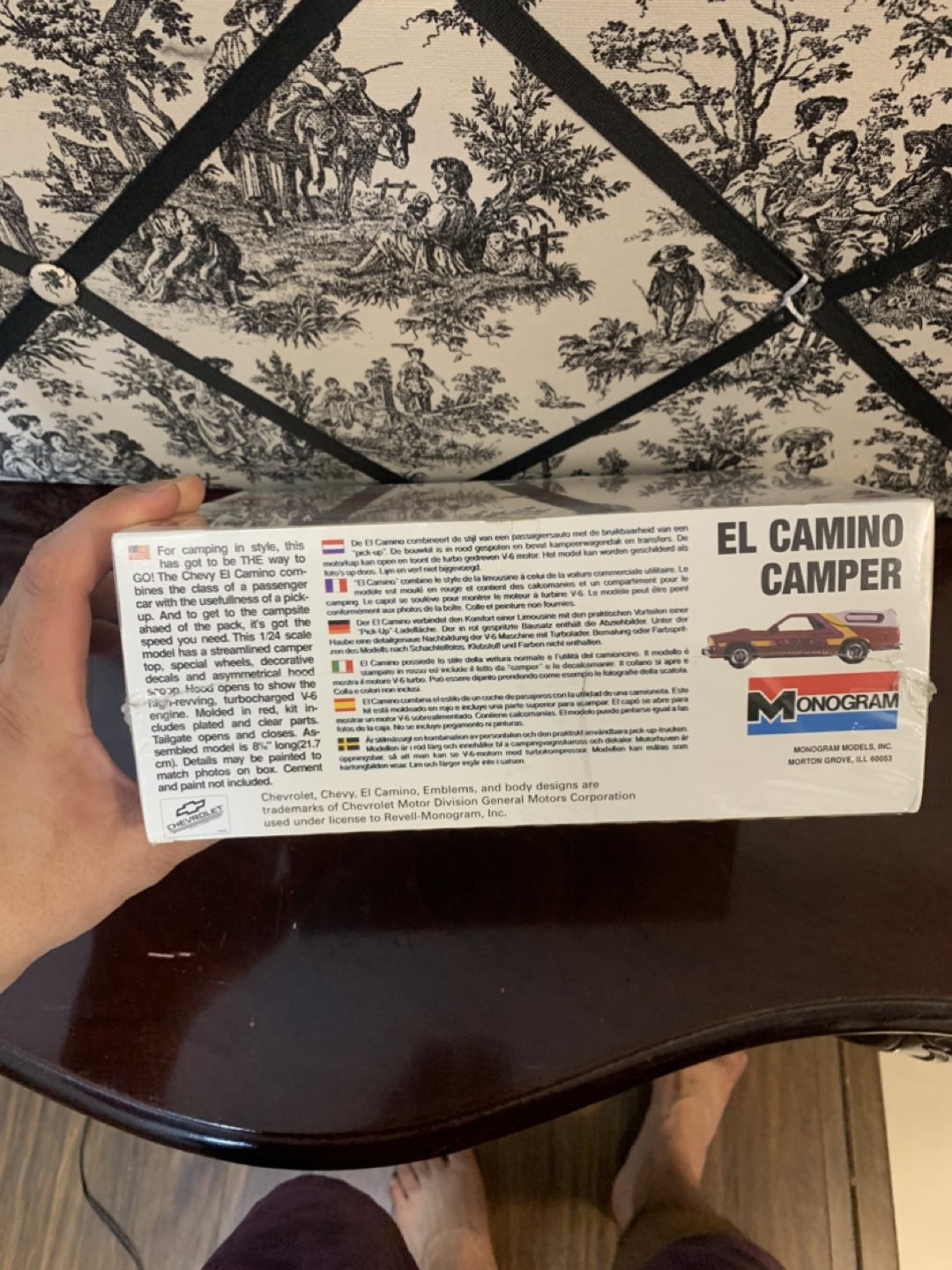 Monogram 1/24 Scale El Camino Camper Plastic Model Kit - photo 5