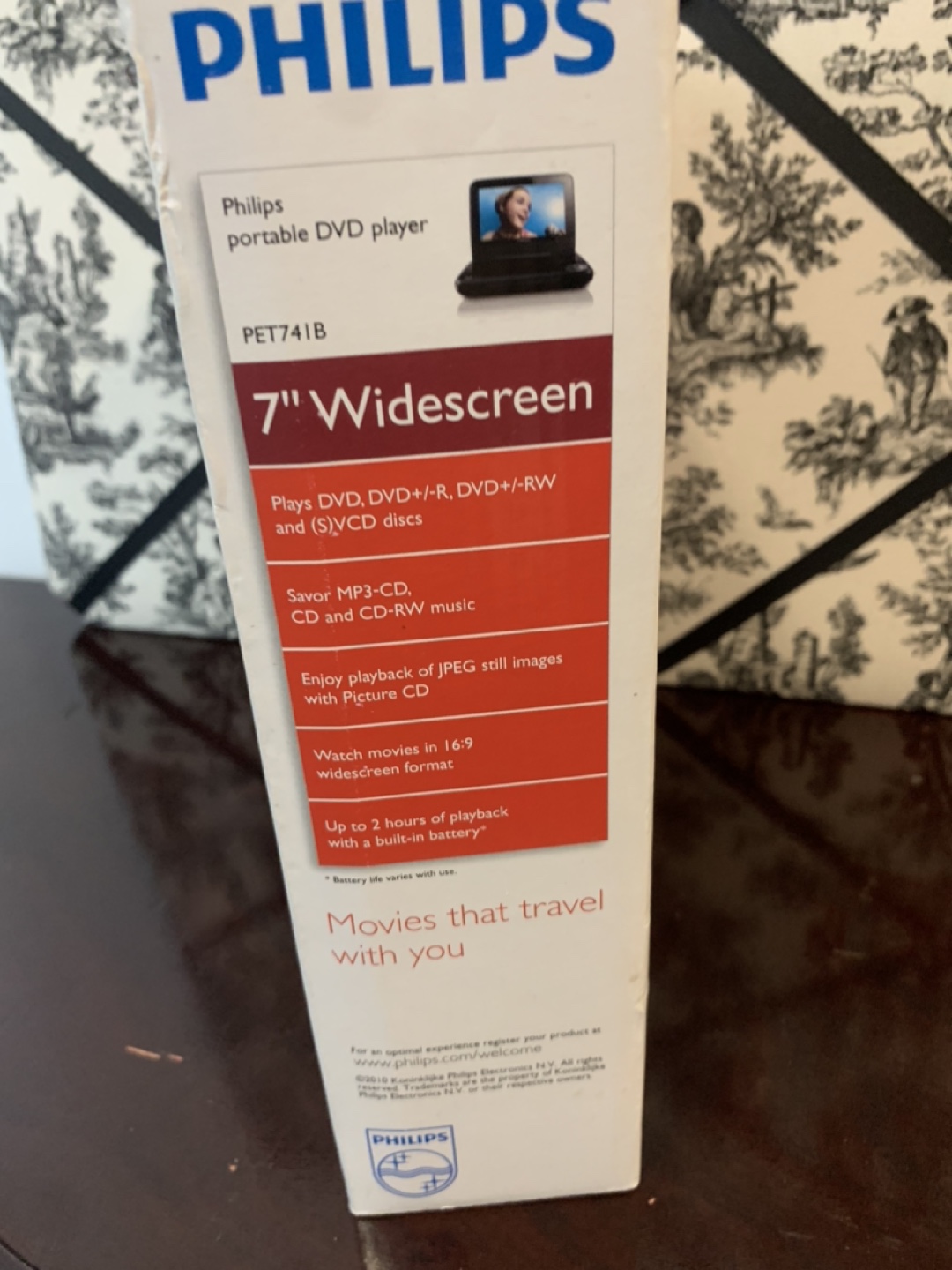 Philips 7" Widescreen Portable DVD Player - photo 4