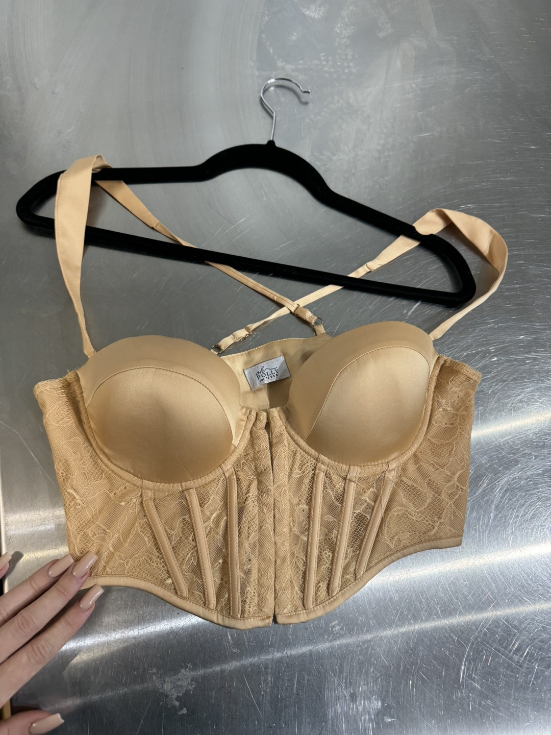 Oh Polly Corset Bustier Crop Top